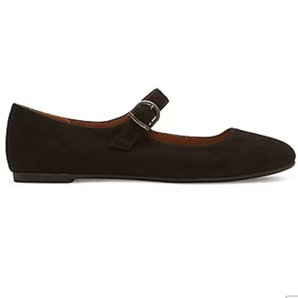 Arizona Girl's Size 6.5 Shoes Black Lloyd Mary Jane Round Closed Toe Flat Dressy